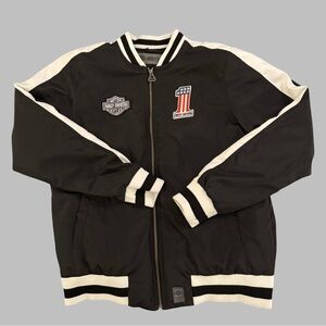 HARLEY DAVIDSON Women’s Faux Fur Lined Bomber Jacket